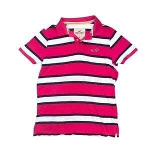 vintage y2k hollister button up collared henley short sleeve shirt